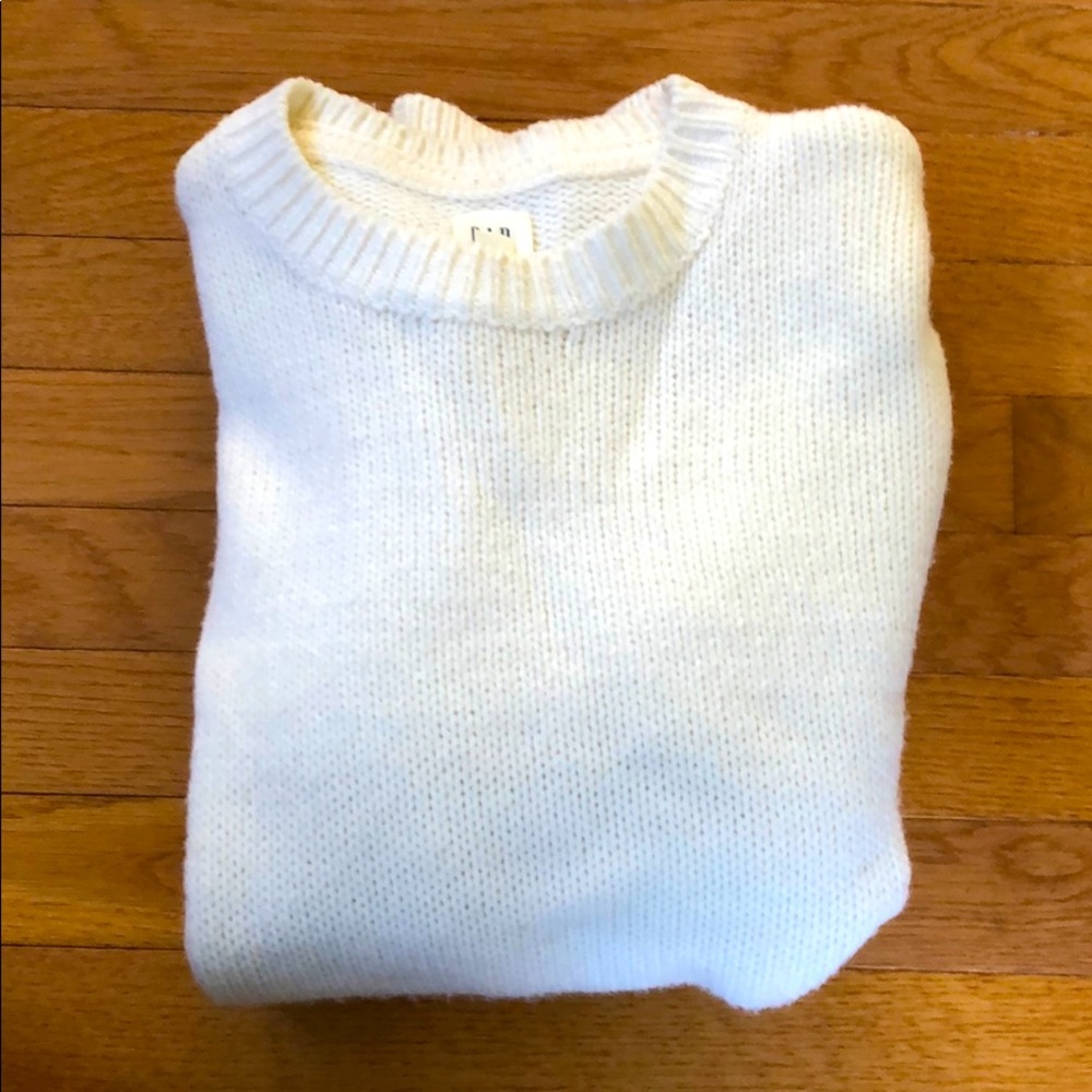 Cream wool sweater GAP